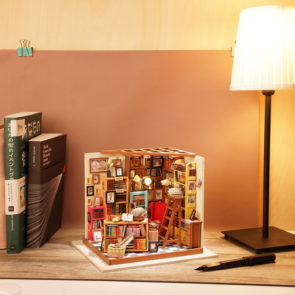 DIY Miniature House Sam's Study