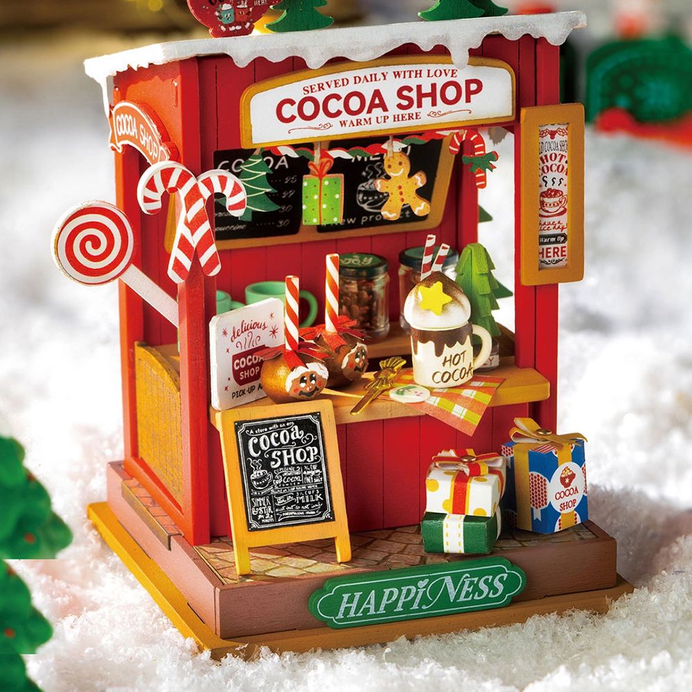 DIY Miniature House Cocoa Shop