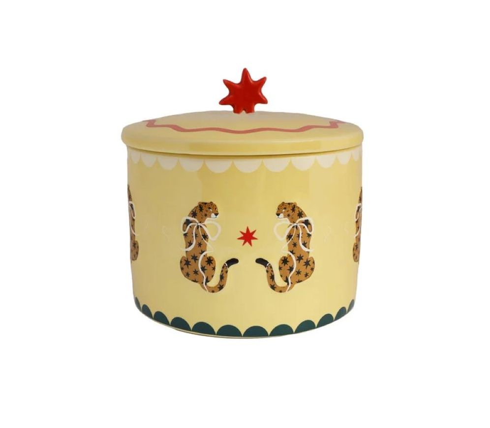 Leopard Jar