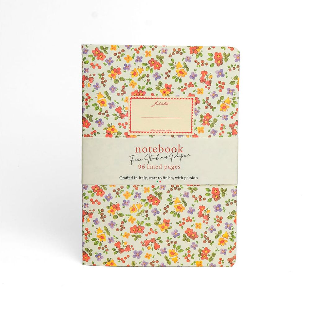 Juliette Floral Sewn A5 Notebook