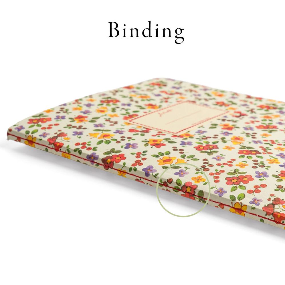 Juliette Floral Sewn A5 Notebook