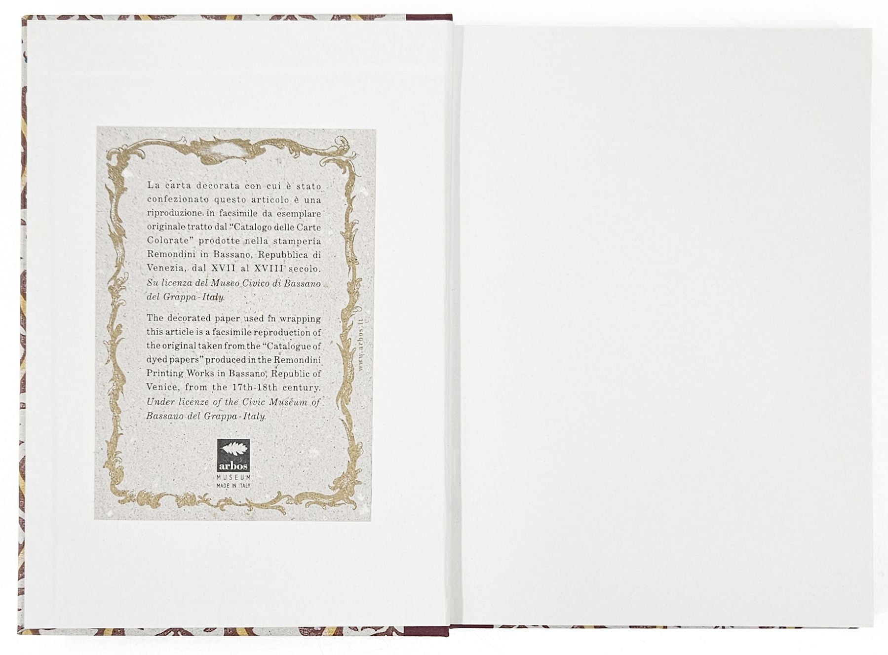 Remondini Italian Floral Journal