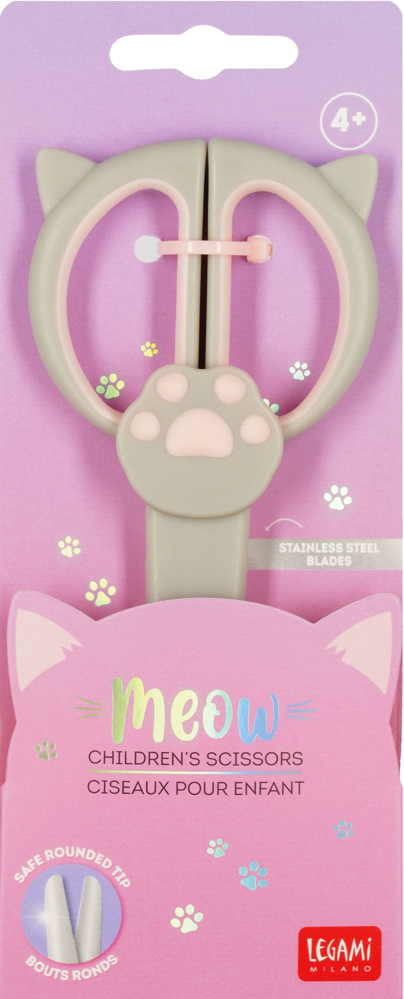 Legami Kids Scissors - Meow - Kitty | Paper Source