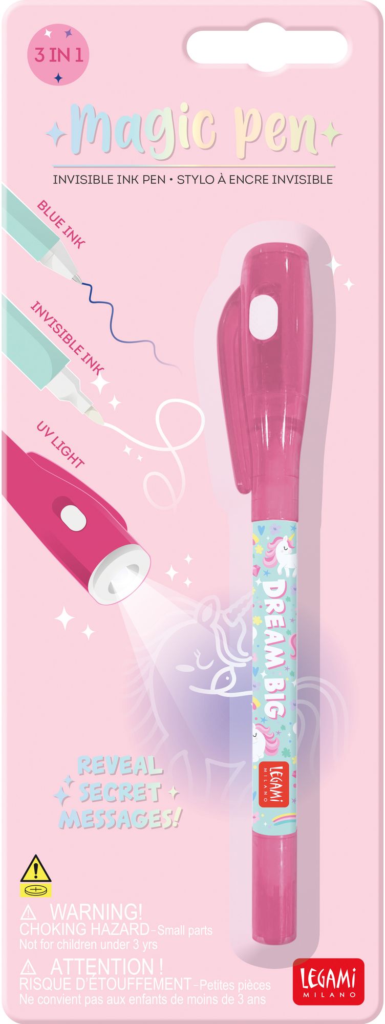 Legami Invisible Ink Pen - Magic Pen - Unicorn | Paper Source