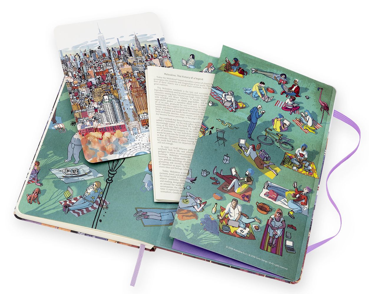 Moleskine Limited Edition Notebook, I Am New York, Large, Ruled