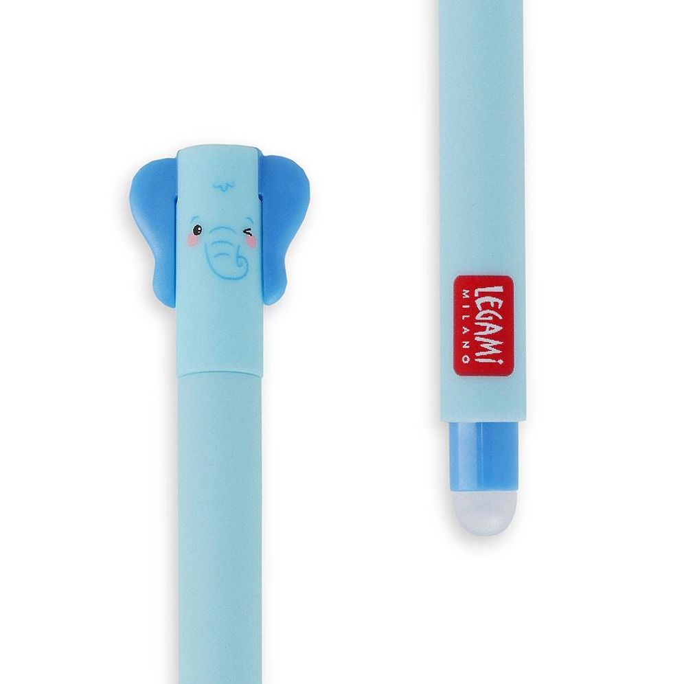 Elephant Erasable Gel Pen - Blue Ink