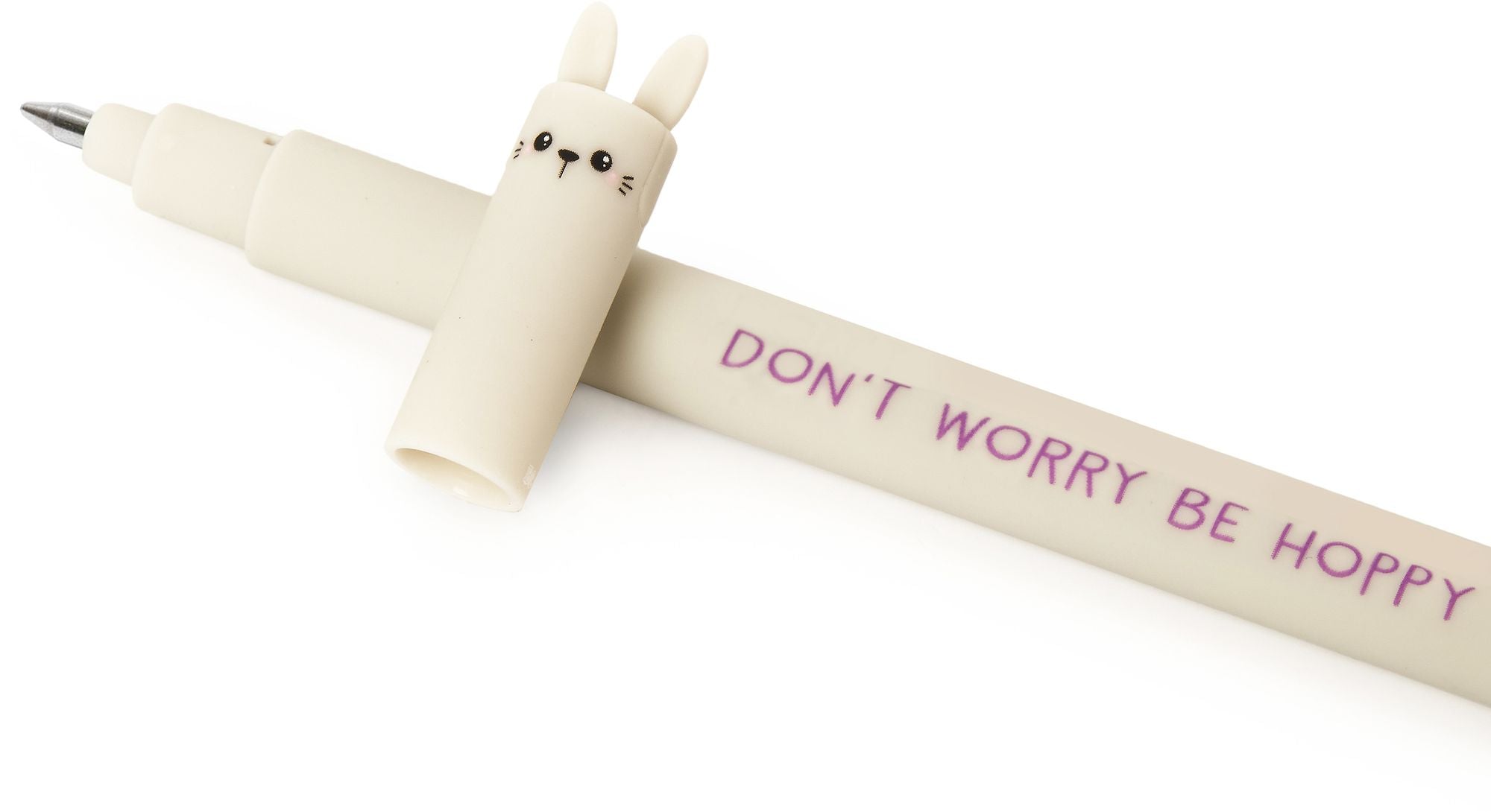 Bunny Erasable Gel Pen - Purple Ink