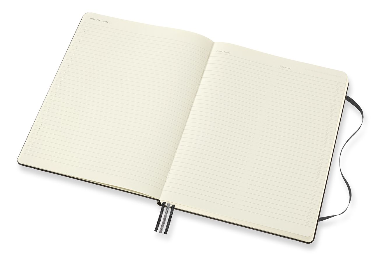 Moleskine Professional Project Planner, Extra Large, Hard Cover (7.5 x 9.75)