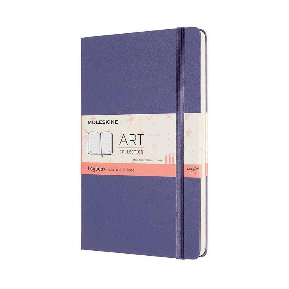 Moleskine Lavender Violet Art Logbook | Paper Source