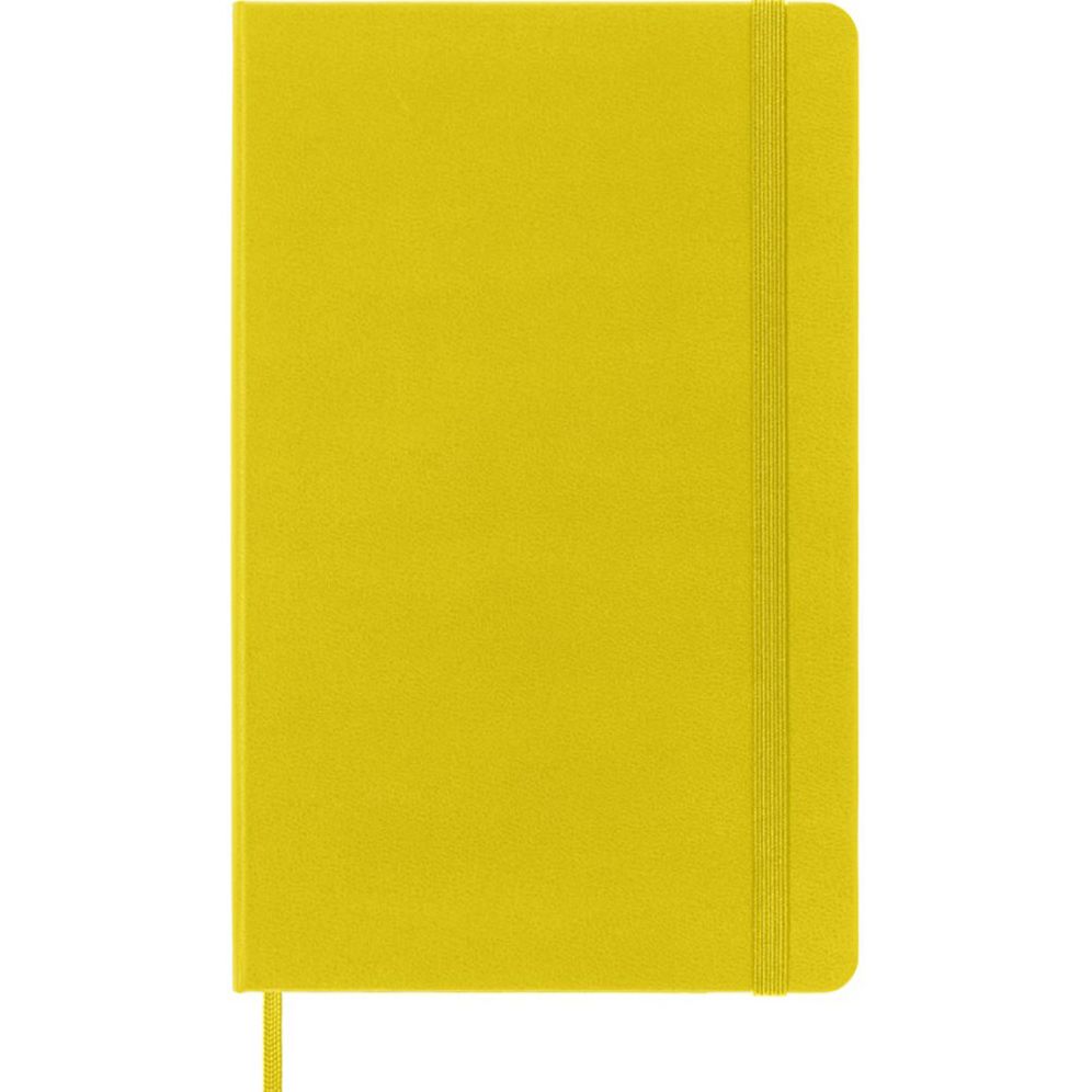 Moleskine Classic Notebook, Large, Ruled, Brass Yellow Hard, Hard