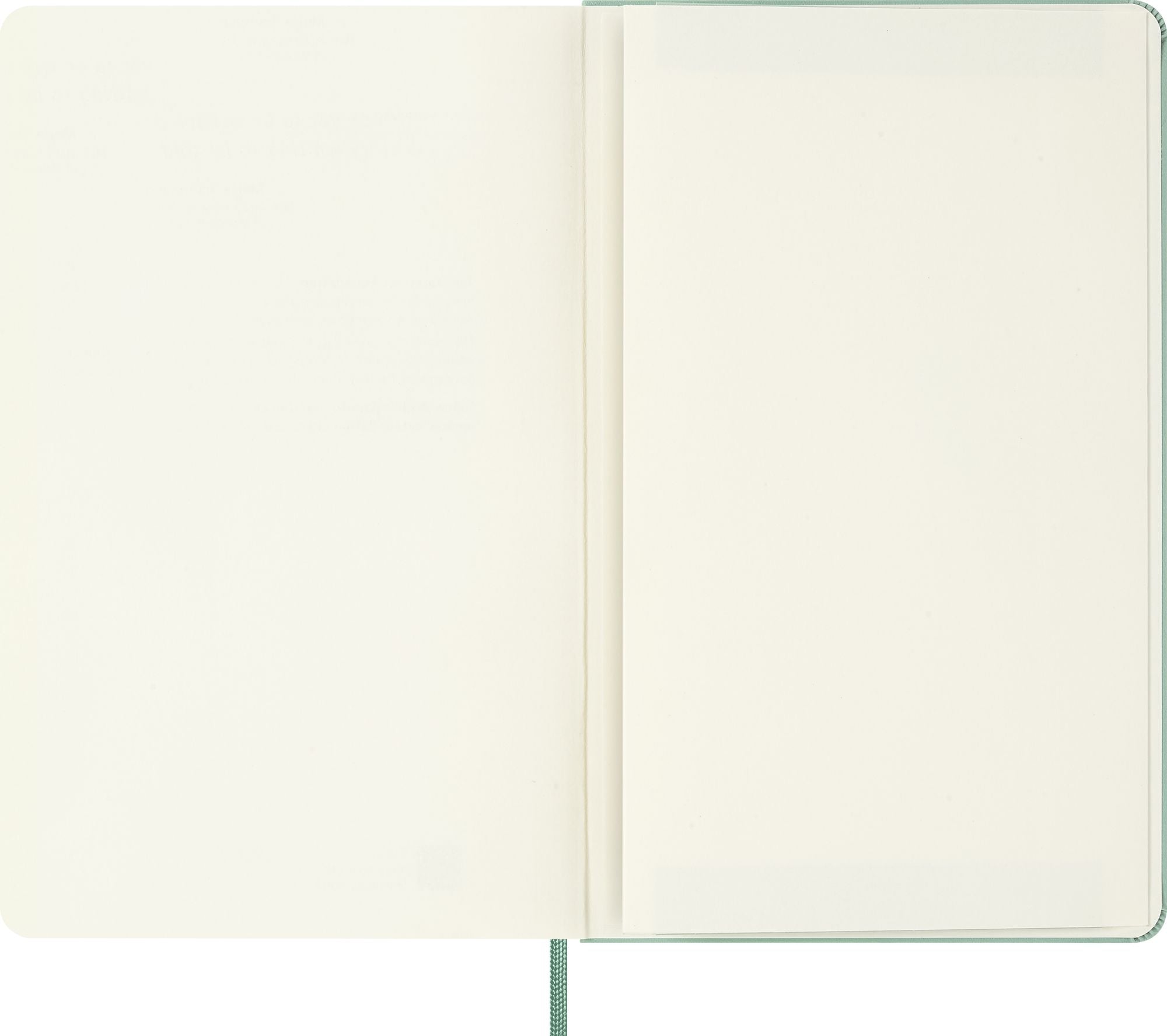 Moleskine Colored Patterned Notebook, Hard Cover, Large (5" x 8.25") Ruled/Lined, Sage Green, 240 Pages