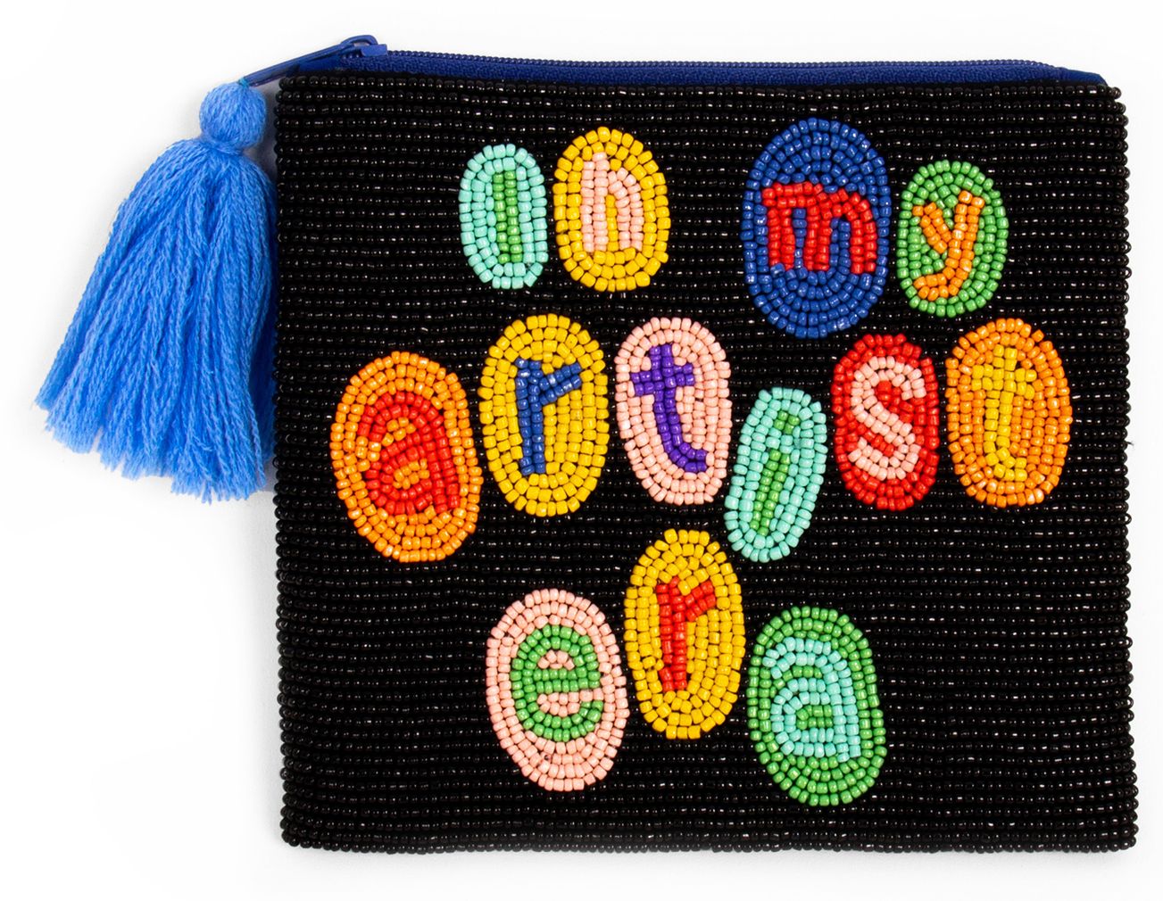 "In My Artist Era" Beaded Pouch