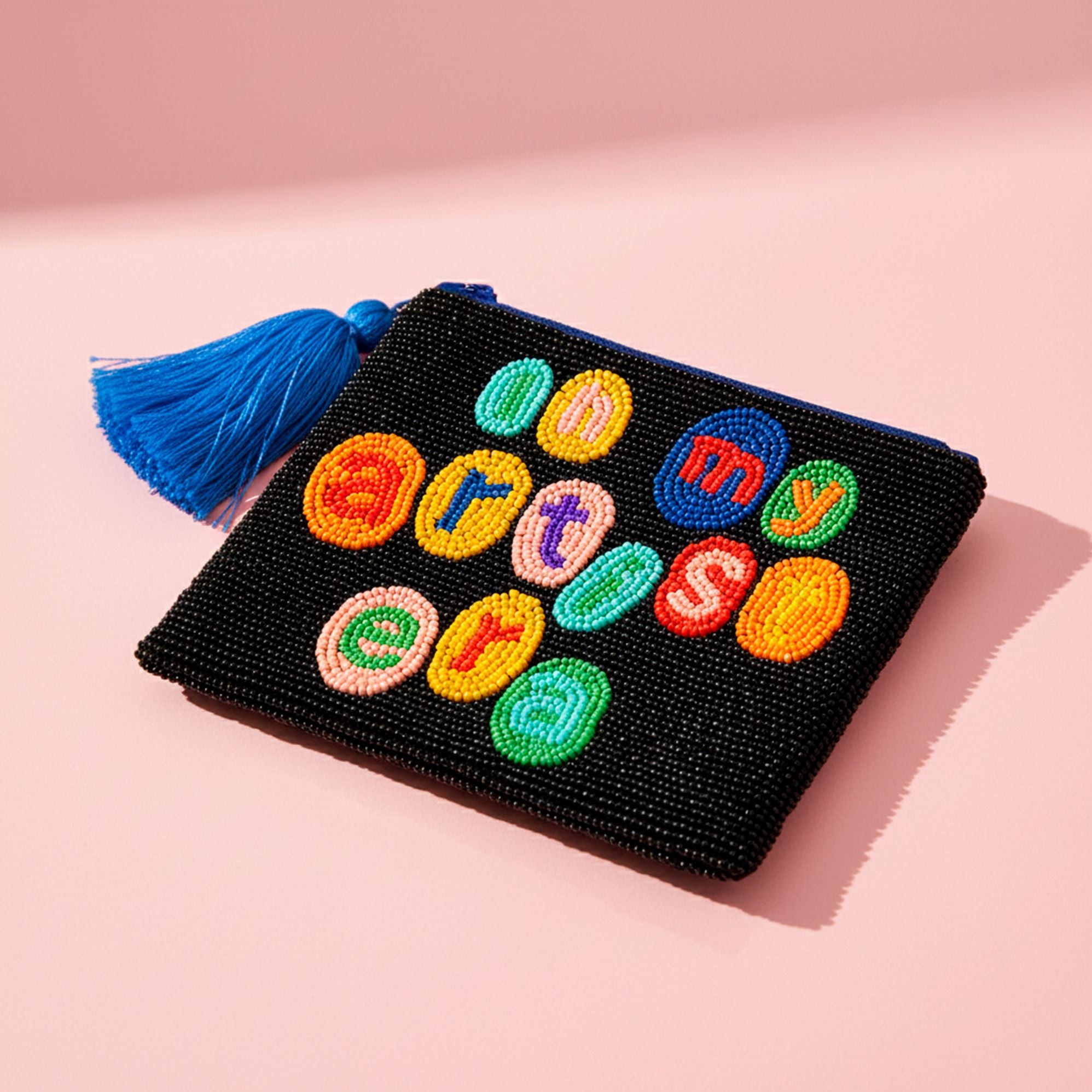 "In My Artist Era" Beaded Pouch