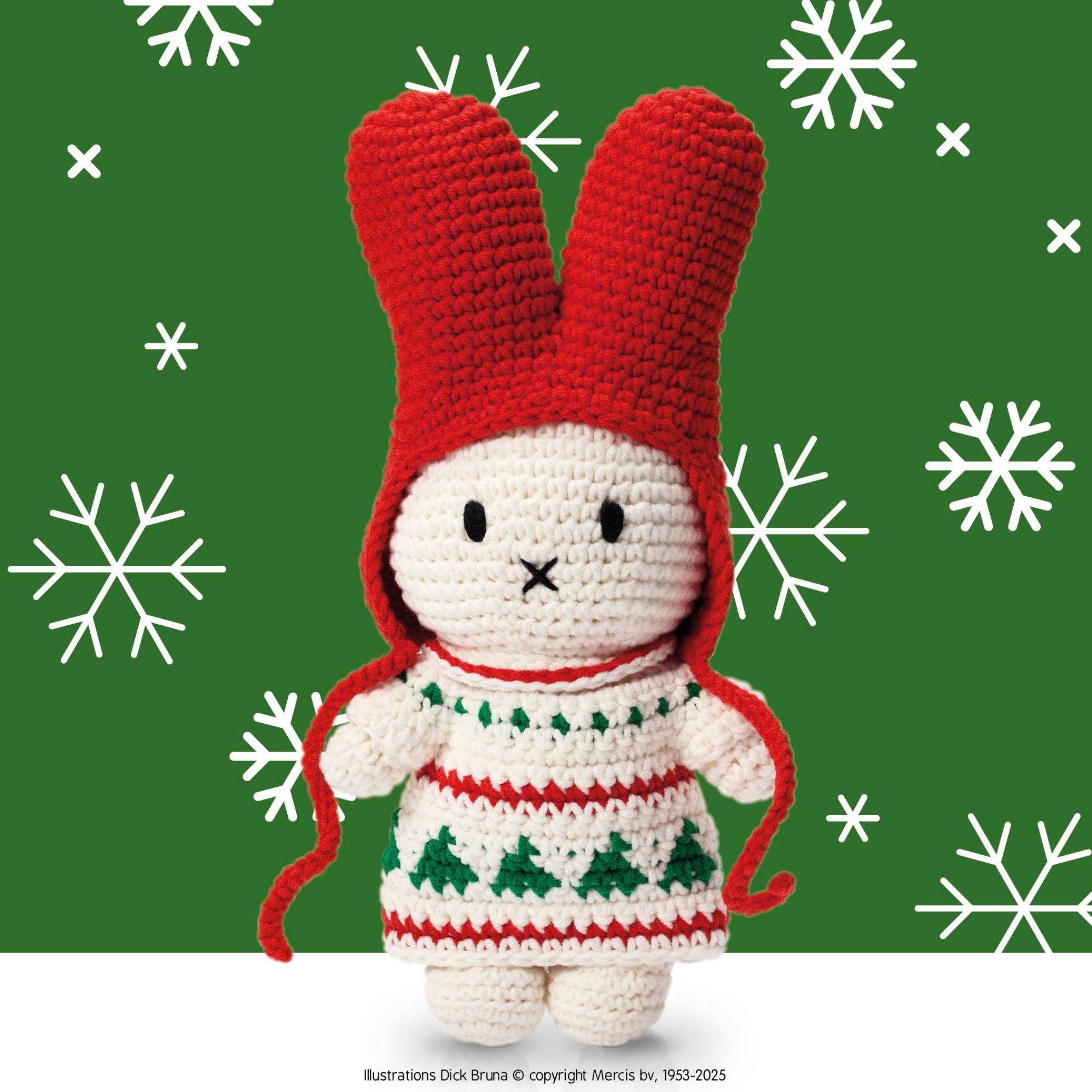 Miffy Christmas Dress with Hat