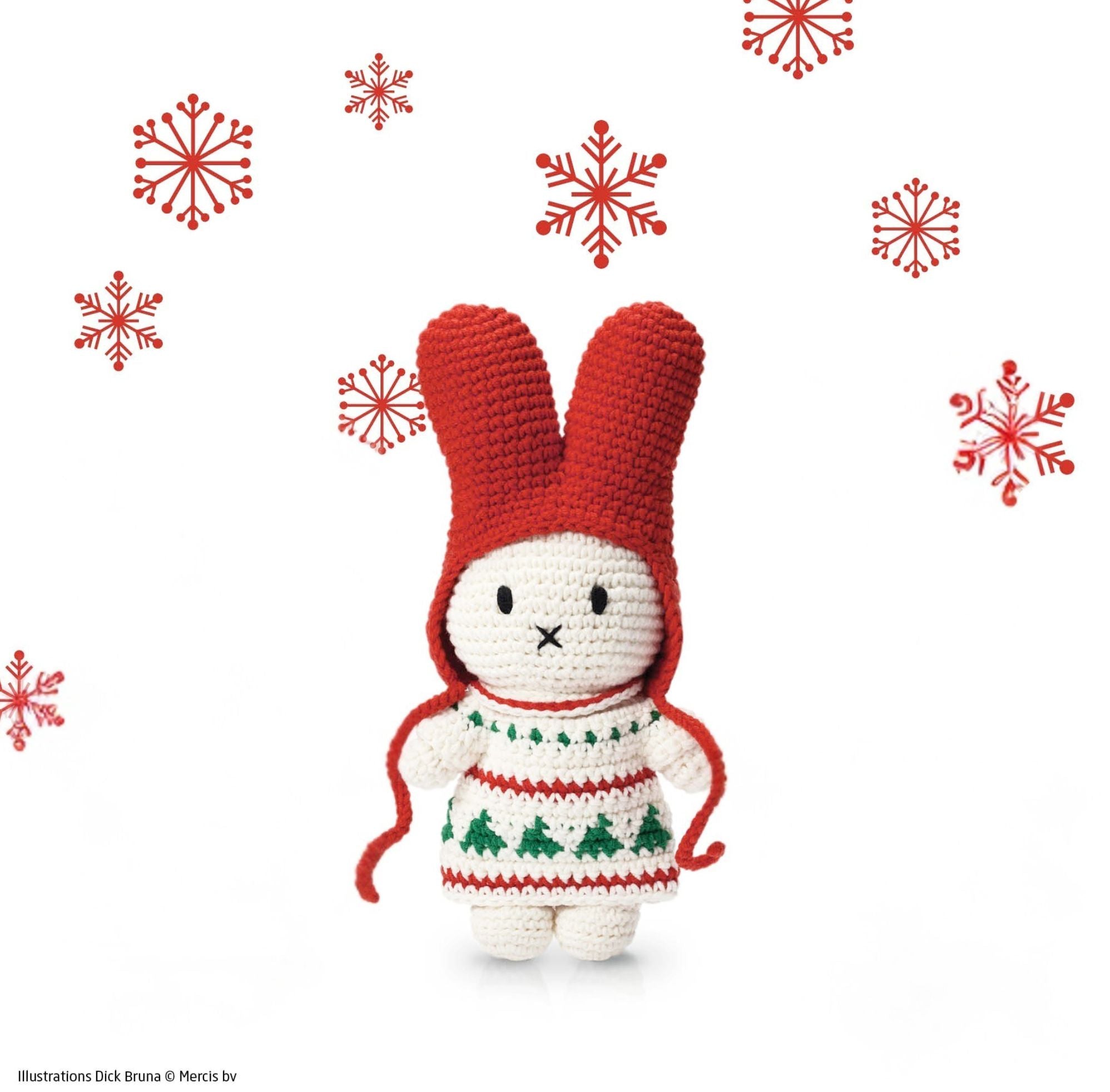 Miffy Christmas Dress with Hat