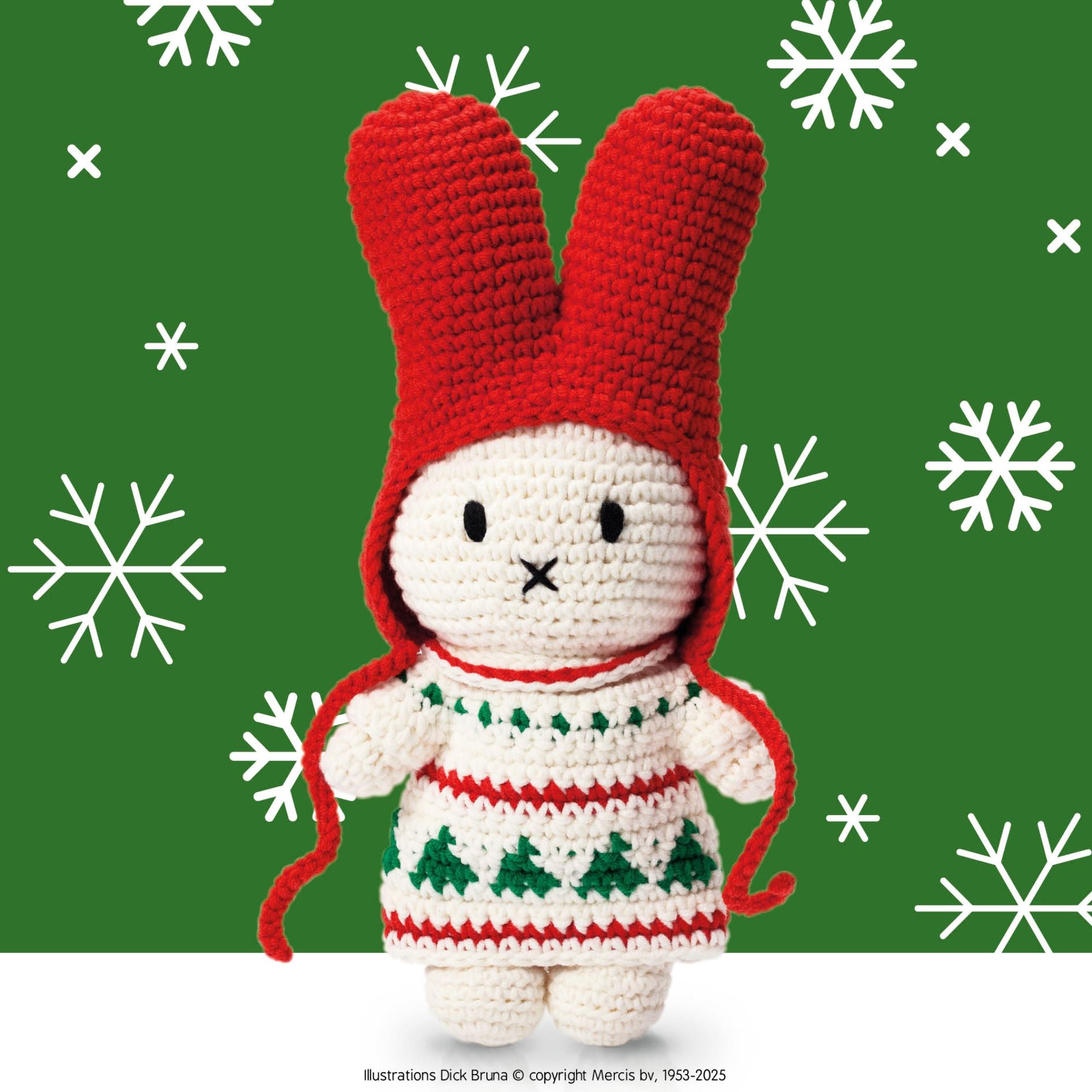 Miffy Christmas Dress with Hat