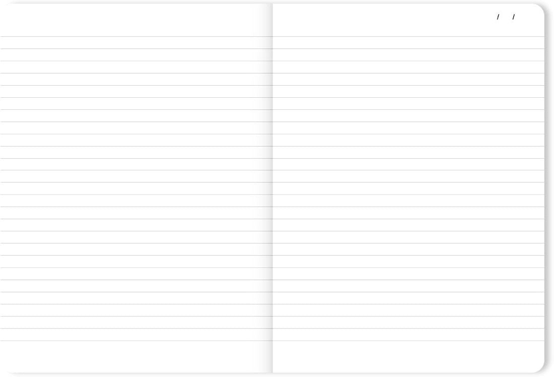 Fabrique a la Carte Notebook stripes
