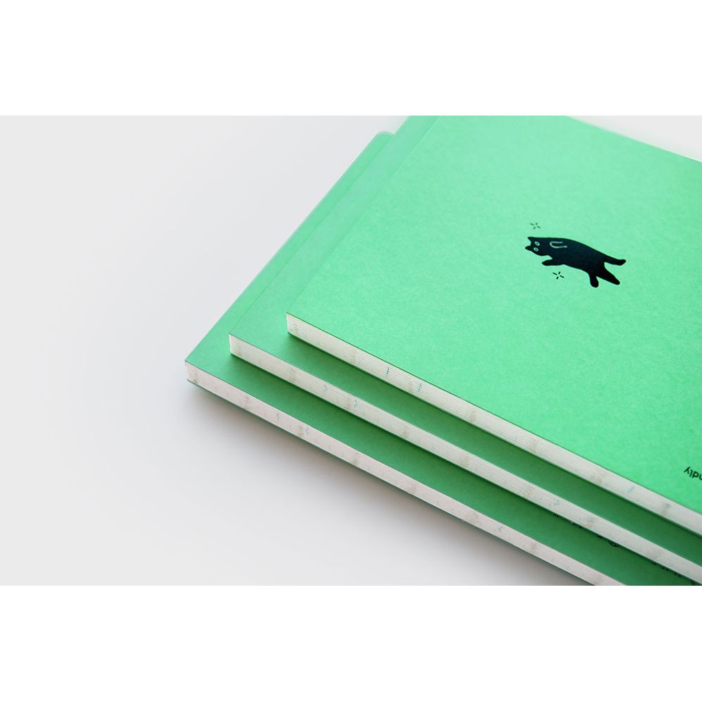 Dancing Black Cat Lined Journal | Paper Source