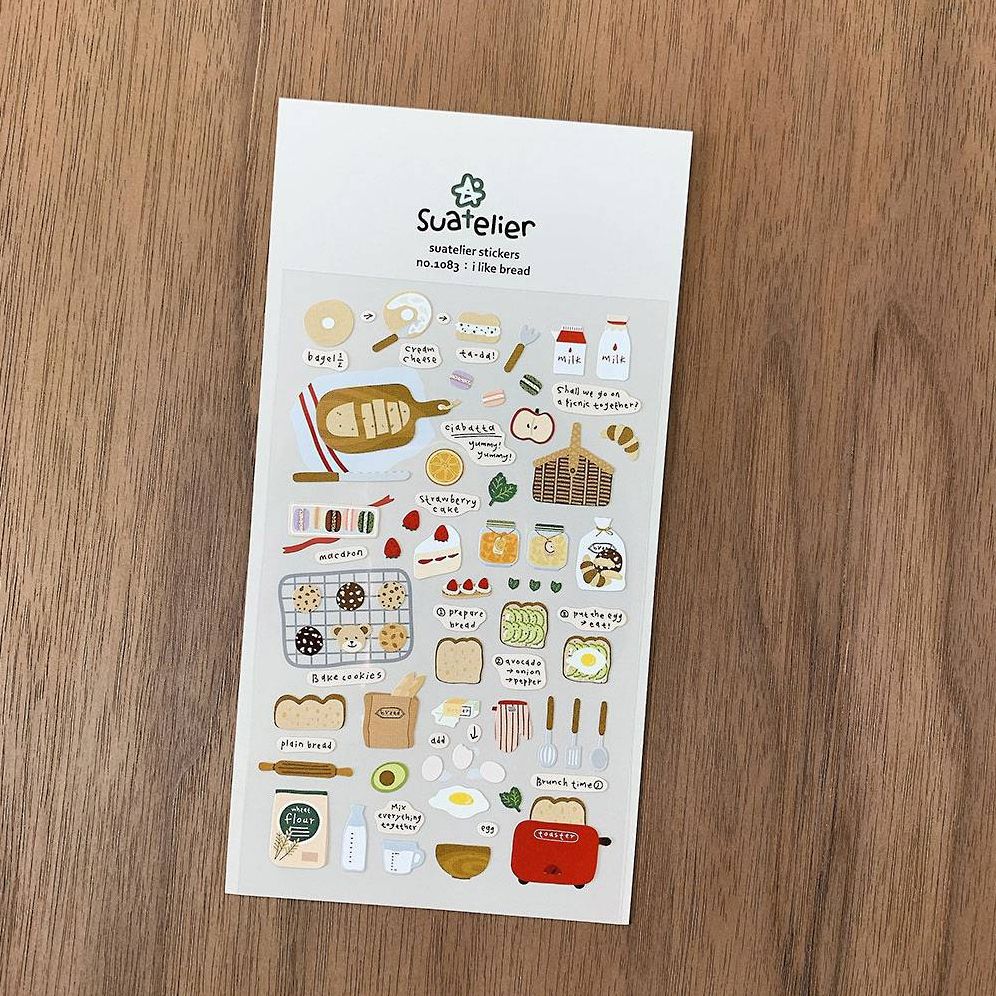 I Like Bread Stickers | Paper Source