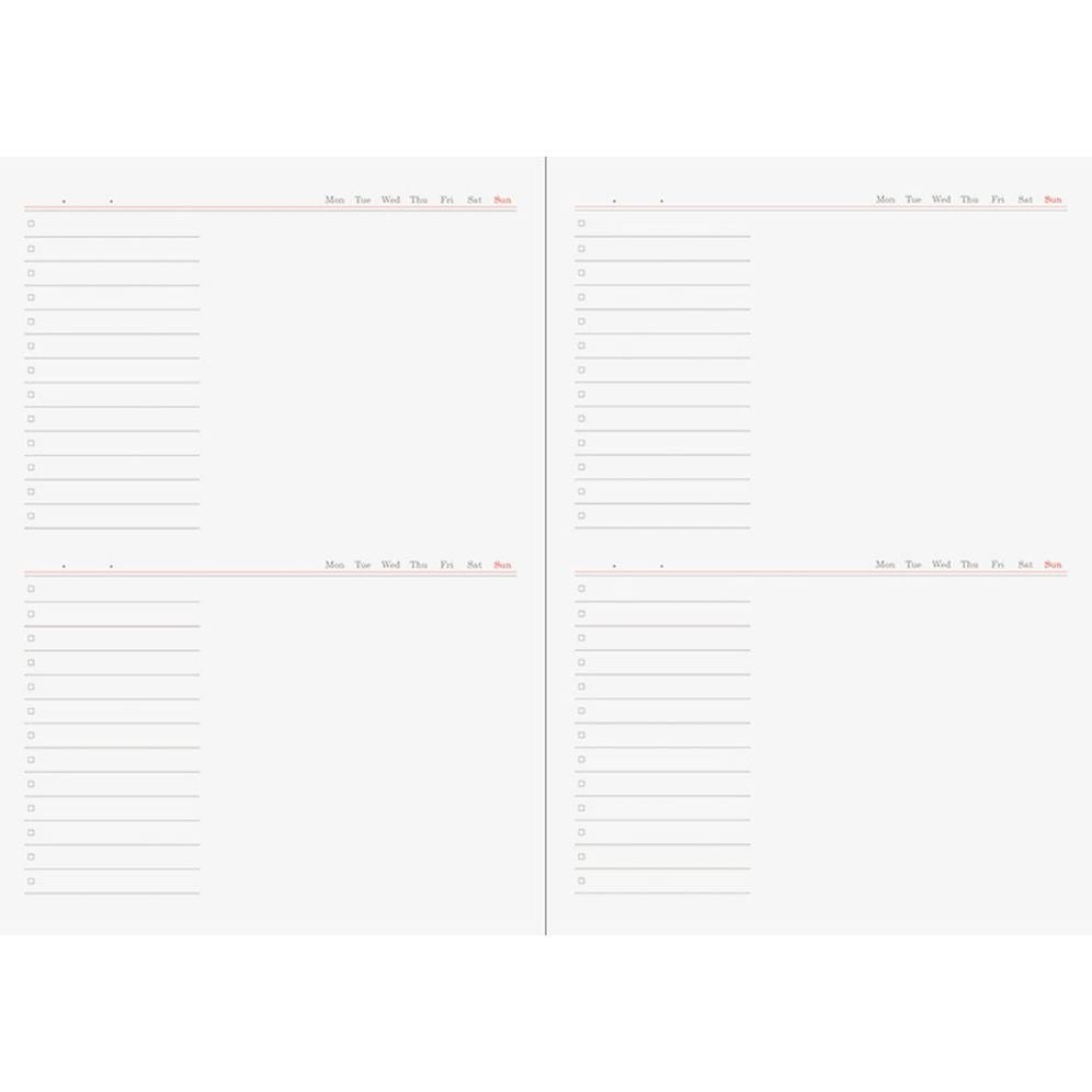 Moment Undated Diary in Butter