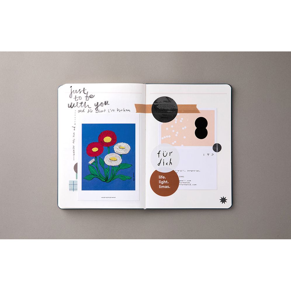 Moment Undated Diary in Butter