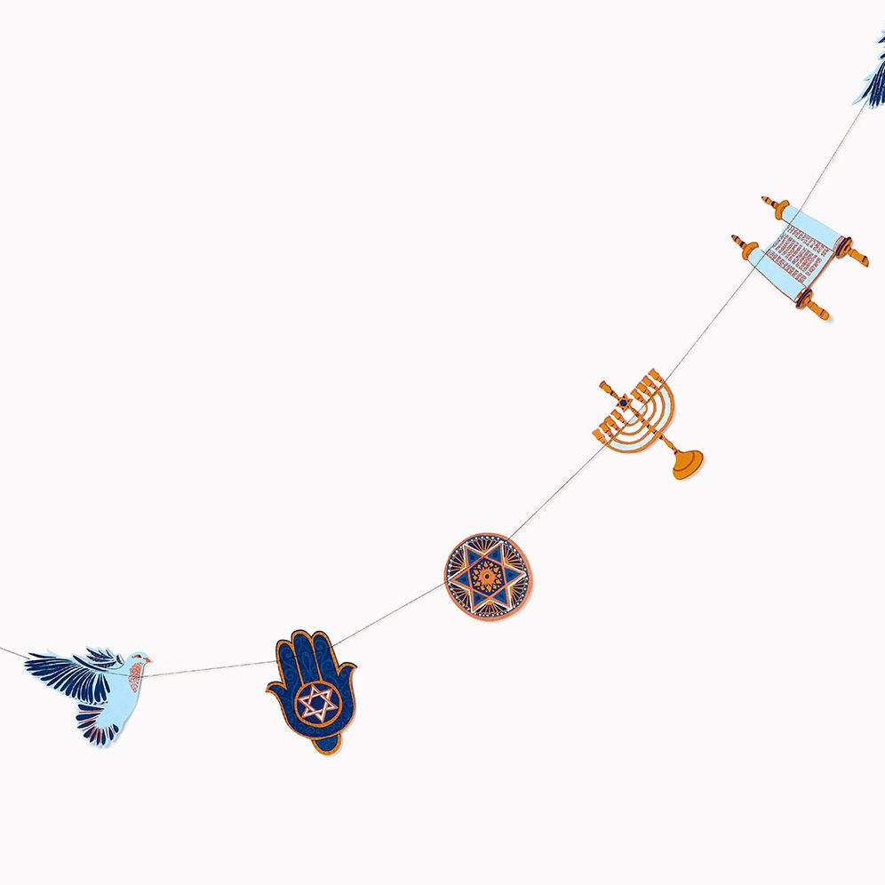 Hanukkah Sewn Garland