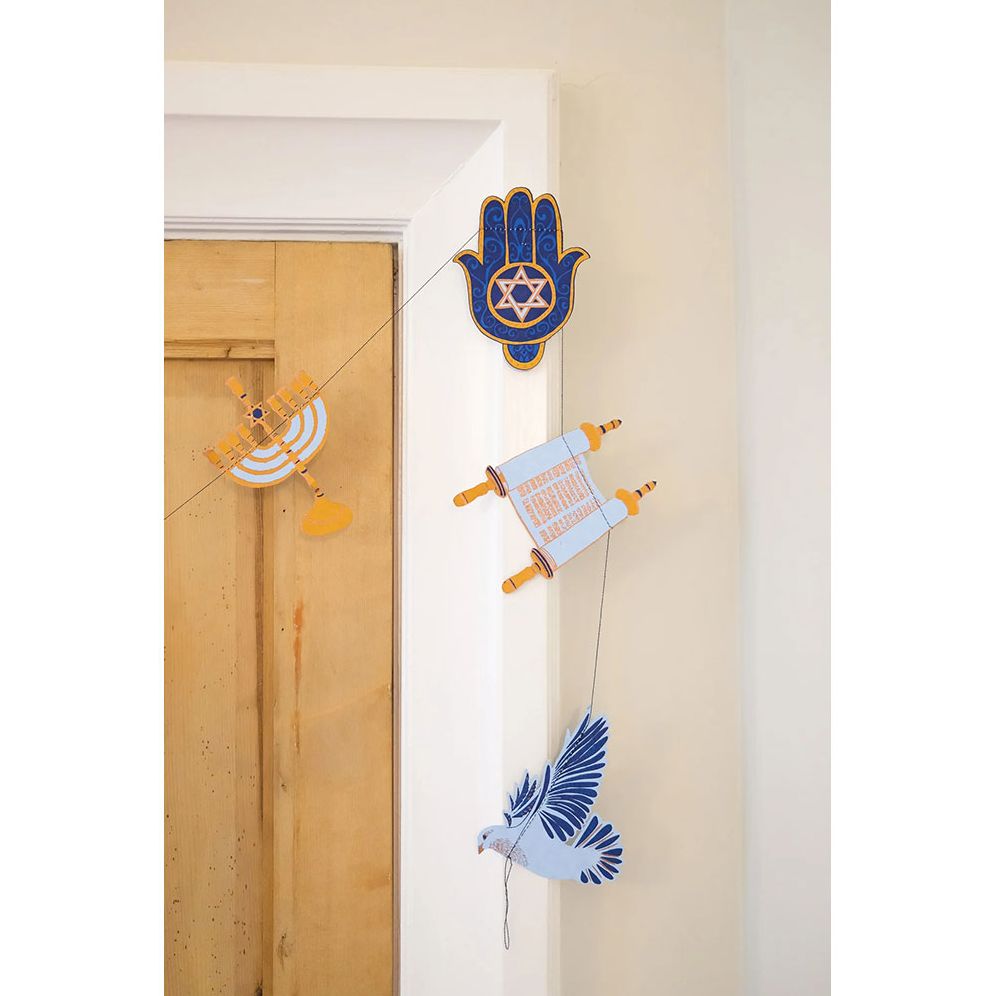 Hanukkah Sewn Garland