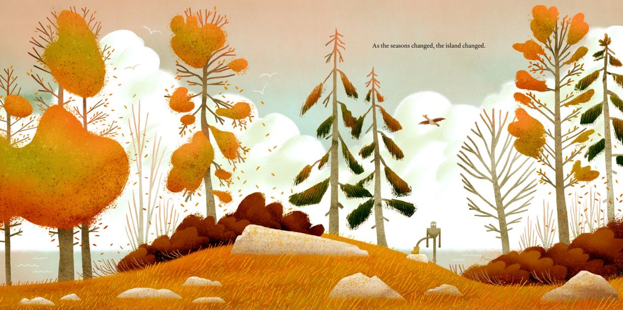 The Wild Robot on the Island: An Illustrated Picture Book Adaptation of The Wild Robot