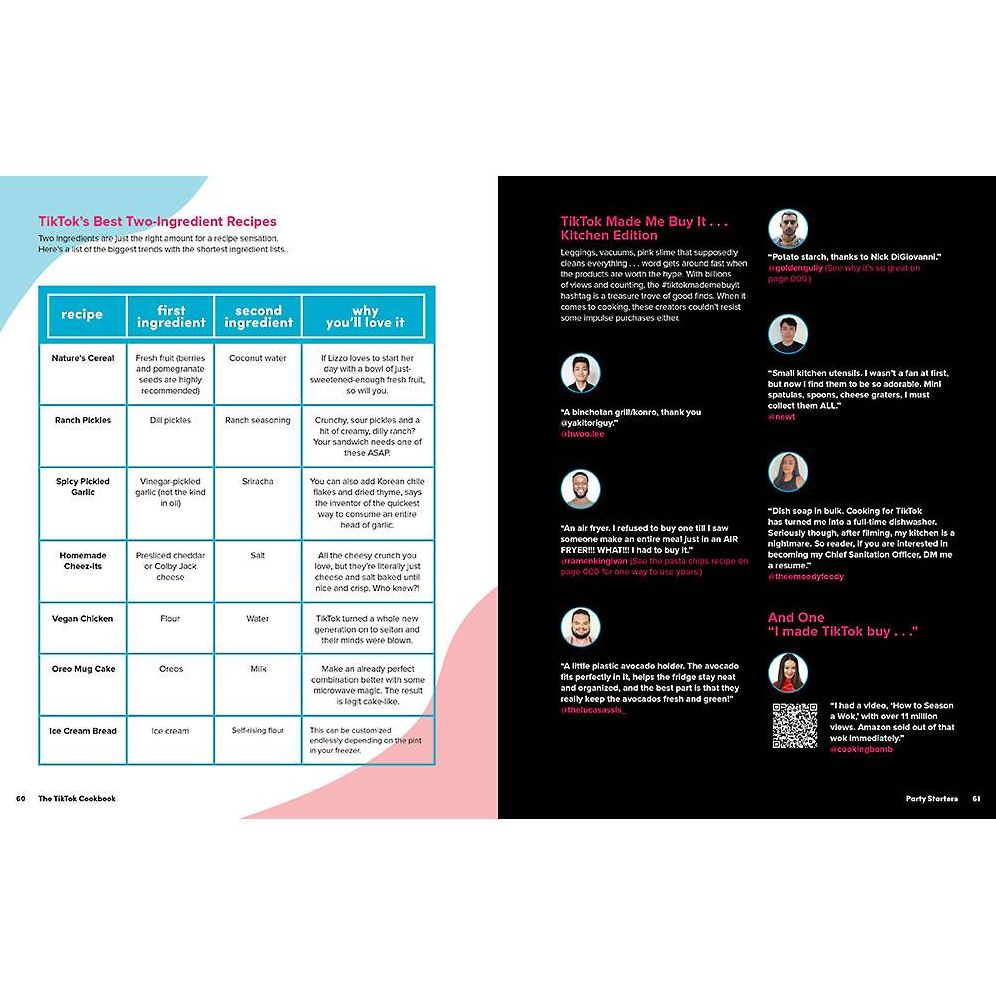 As Cooked on TikTok: Fan Favorites and Recipe Exclusives from More Than 40 TikTok Creators!