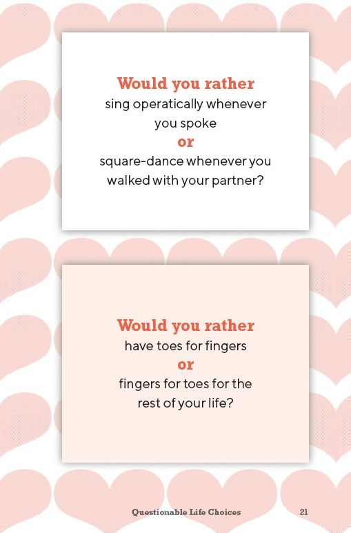 Would You Rather? Questions for Couples: Laugh and Grow Closer with Fun Conversations