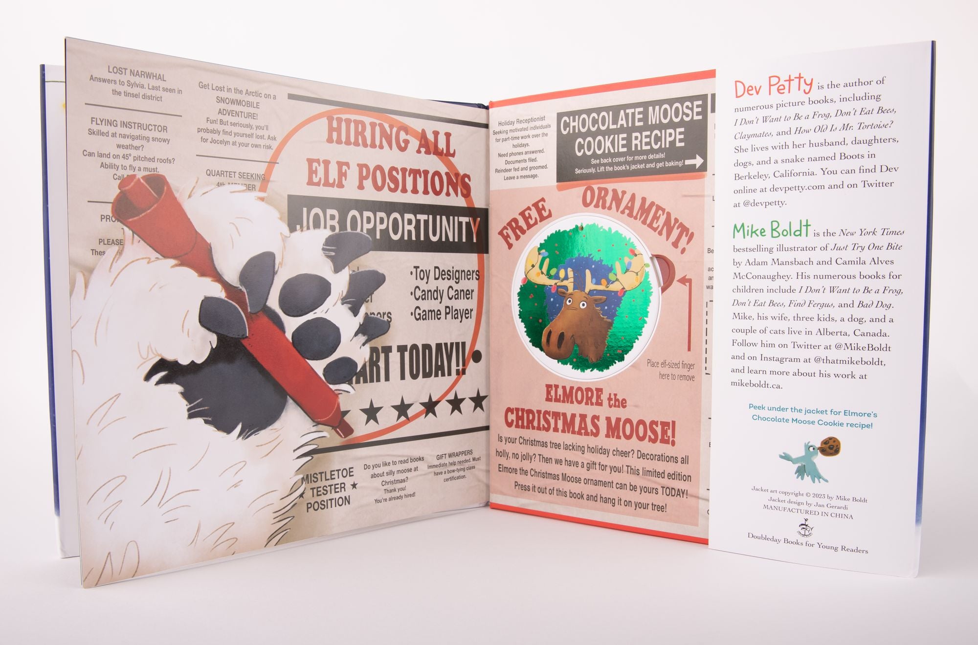 Elmore the Christmas Moose (B&N Exclusive Edition)