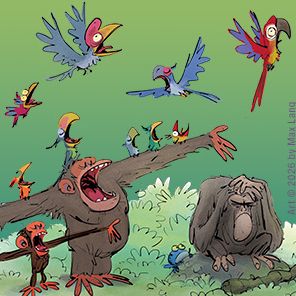 Grumpy Monkey Father's Day Fuss: Includes Fun Stickers!