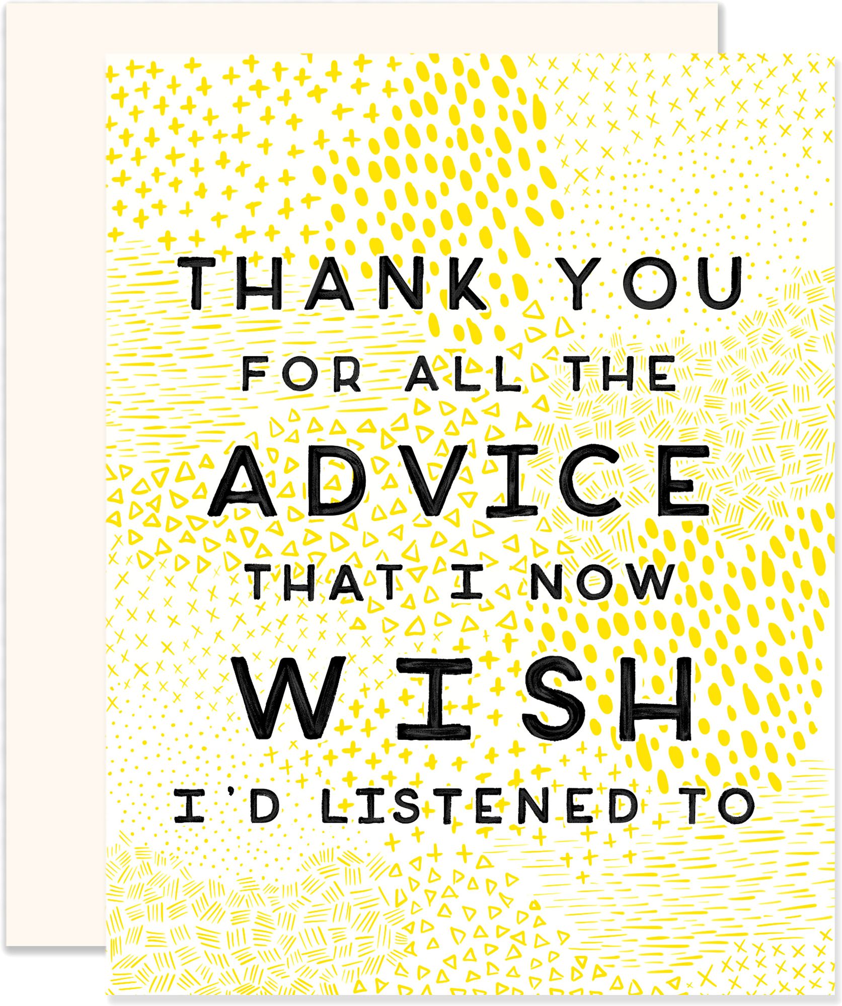 Mother's Day Greeting Card All the Advice