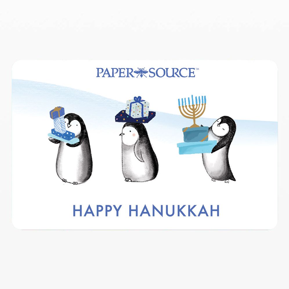 Hanukkah Physical Gift Card