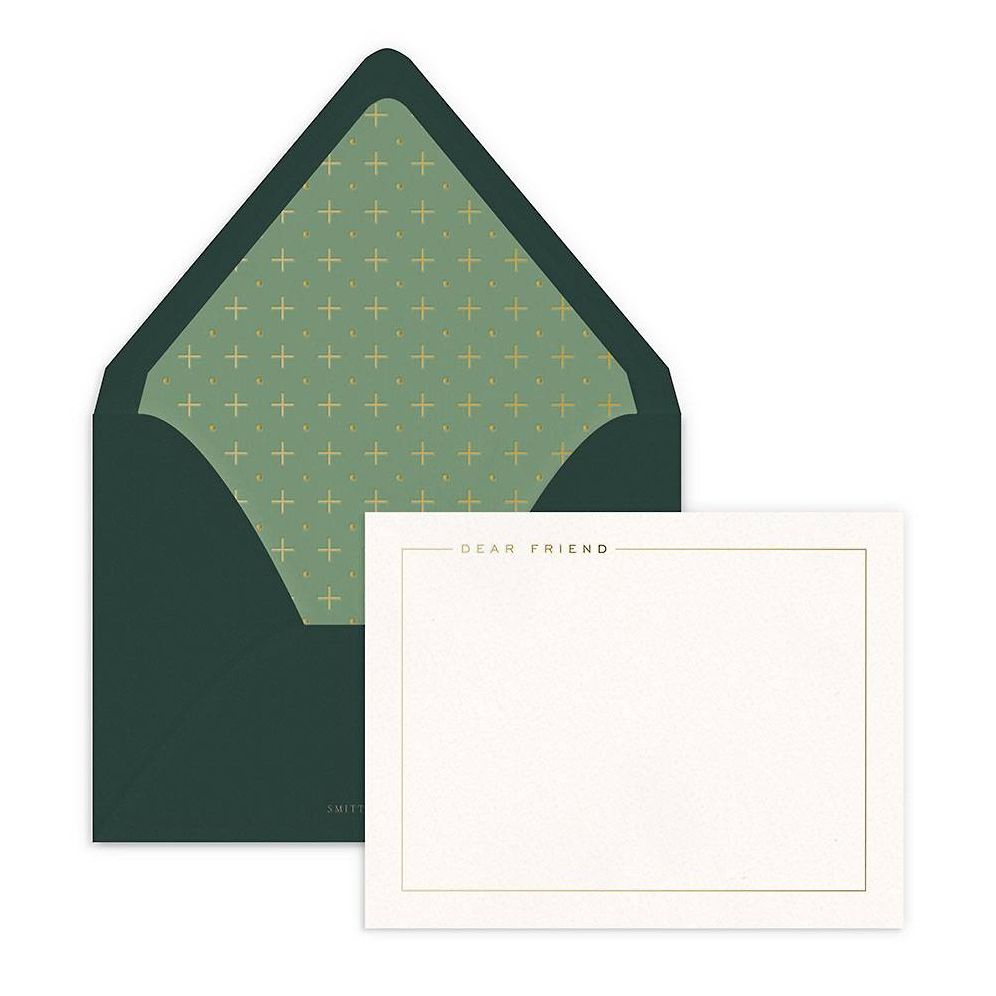 Dear Friend Luxe Lined Stationery Set