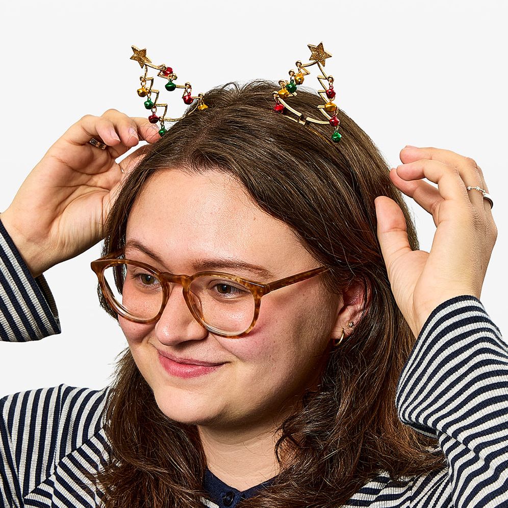 Metal Tree & Bells Headband