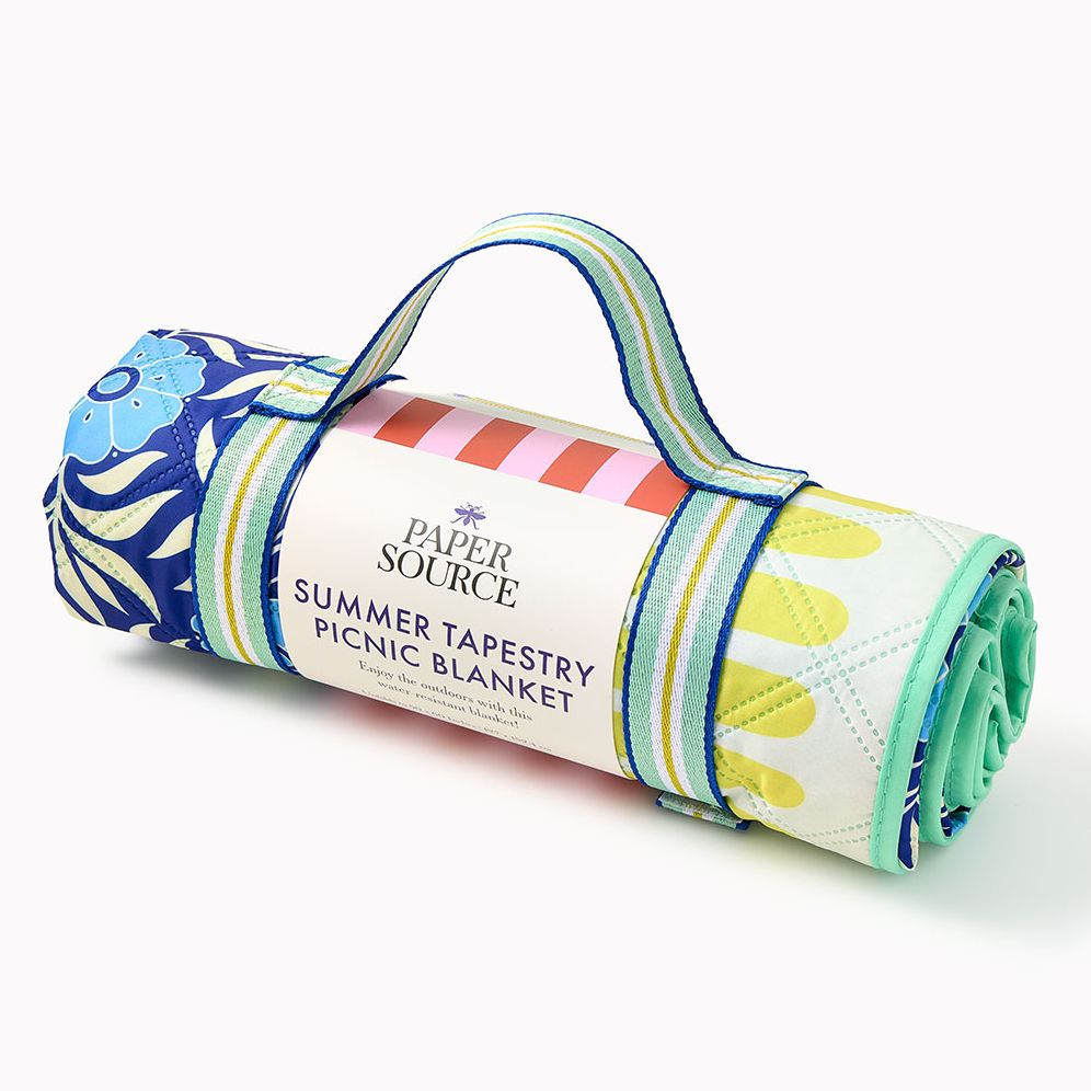 Summer Tapestry Picnic Blanket 50x60