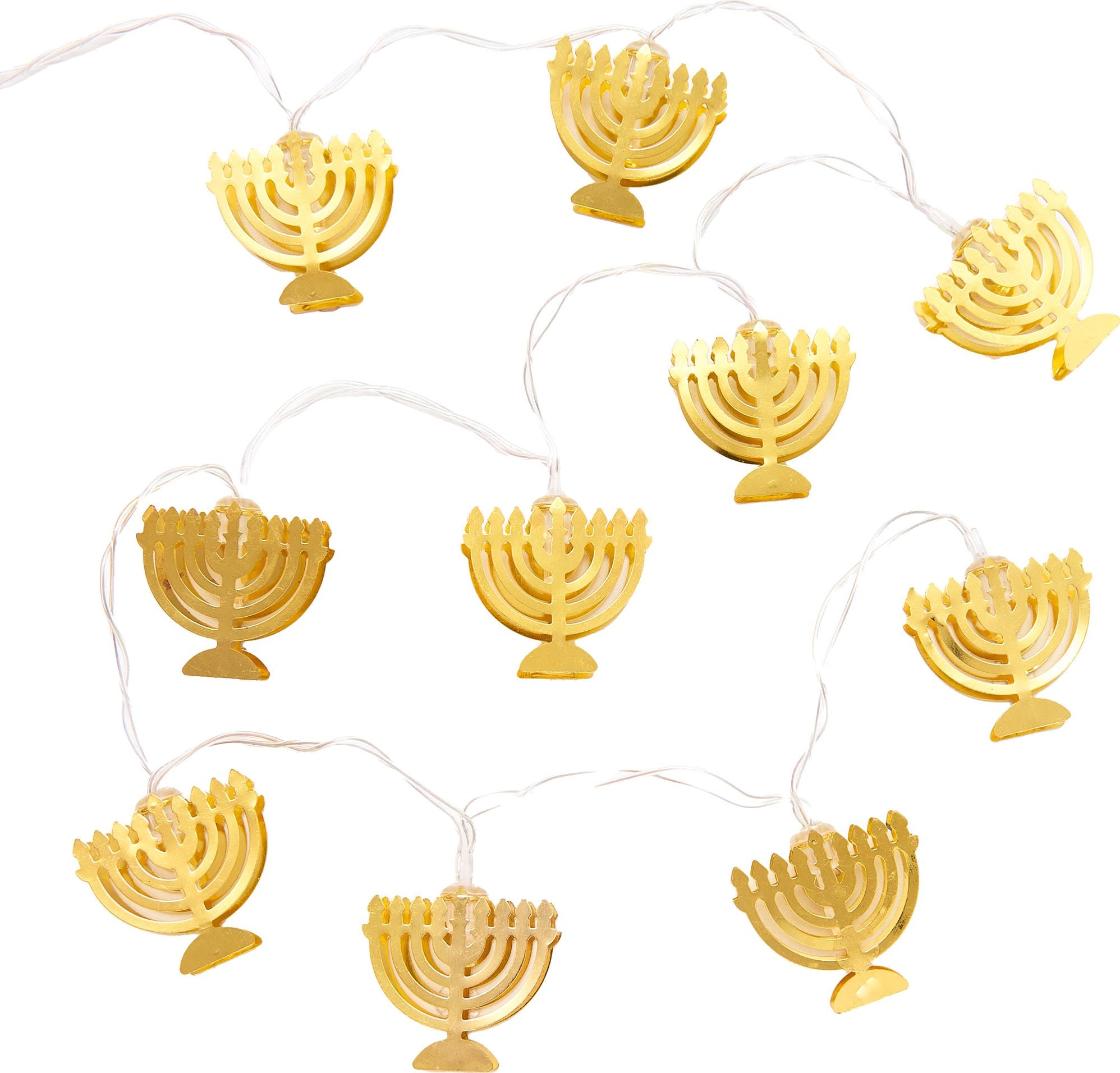 Hanukkah String Lights, Set of 10