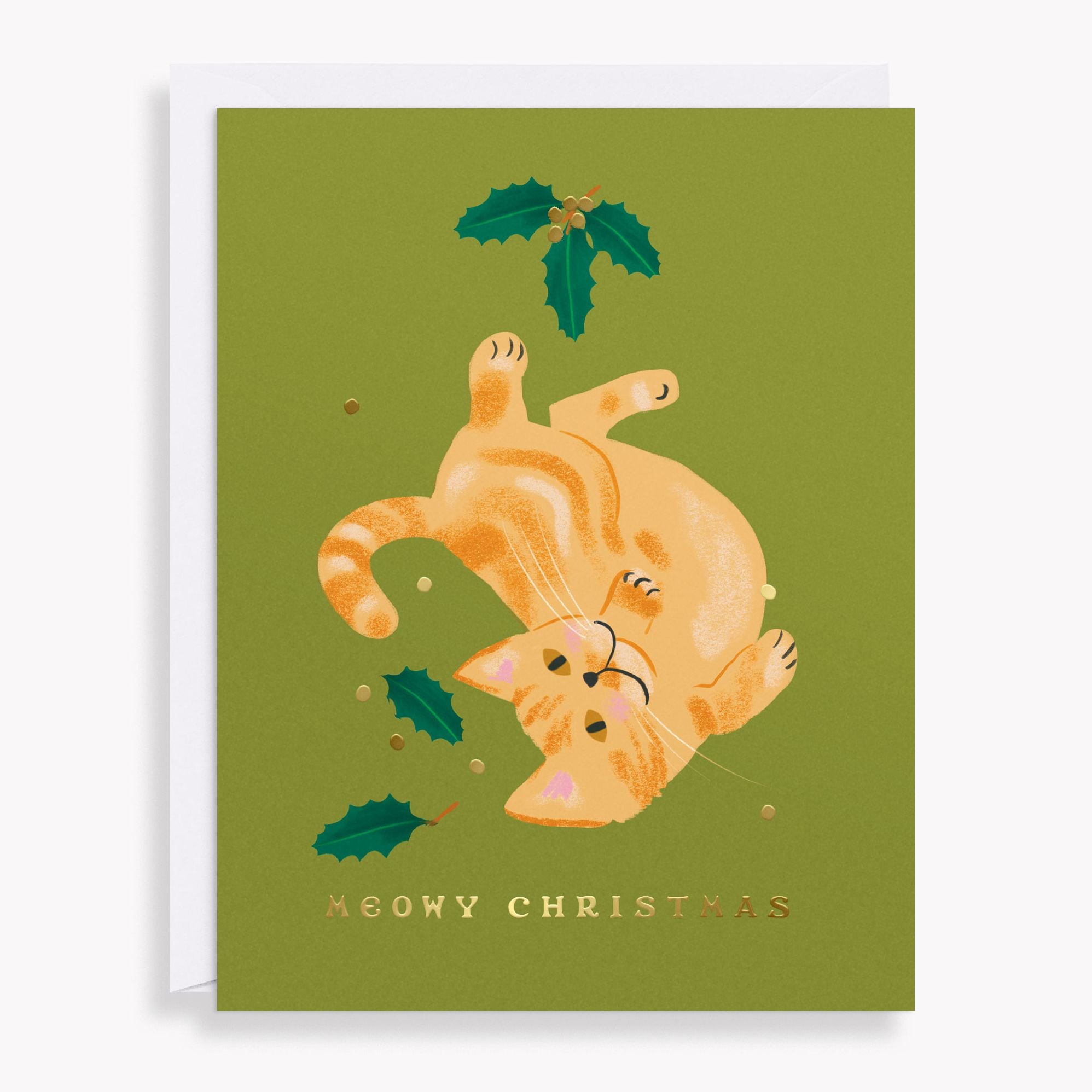 Christmas Cats Meowy Christmas Stationery Set
