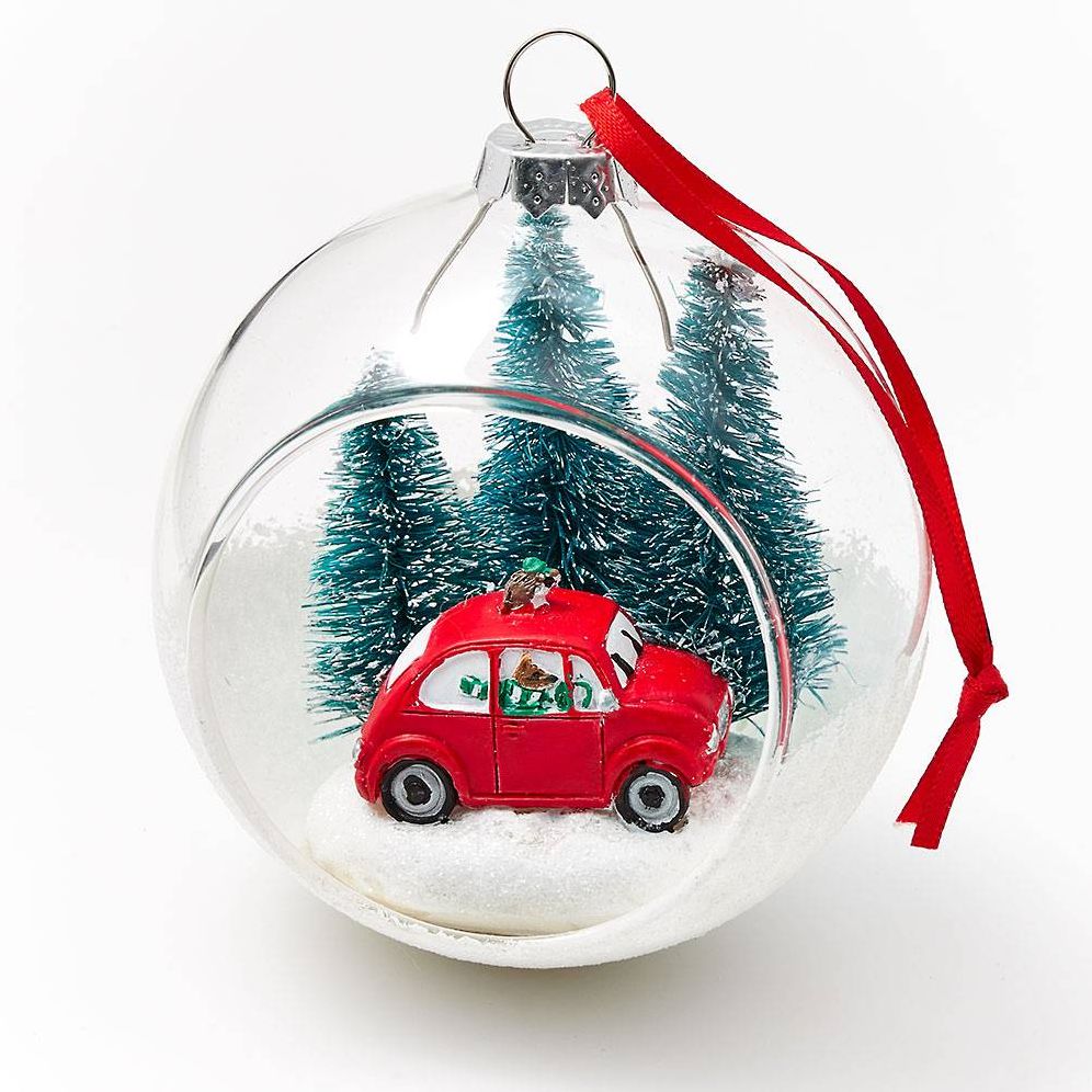 Paper Source Cruising Fox Ornament
