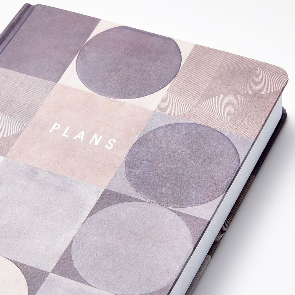 Modern Neutral Shapes Undated Planner