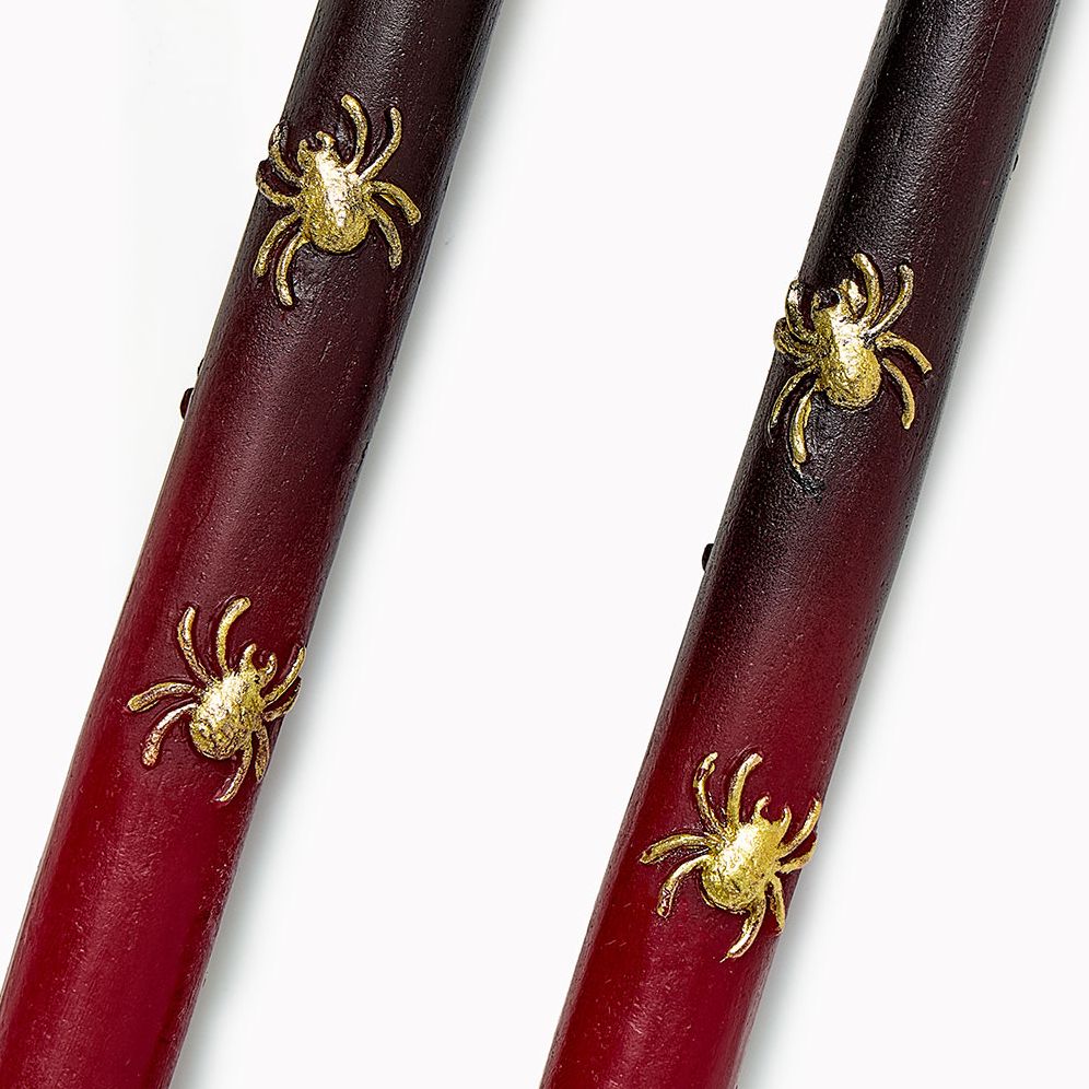 Spider Ombre Taper Candles