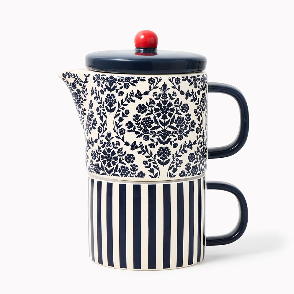 STRIPED TEA SET