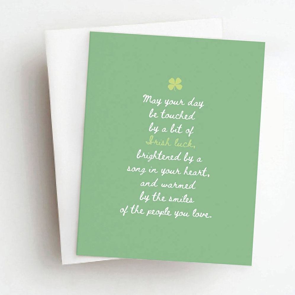 Irish Luck St. Patrick's Day Card
