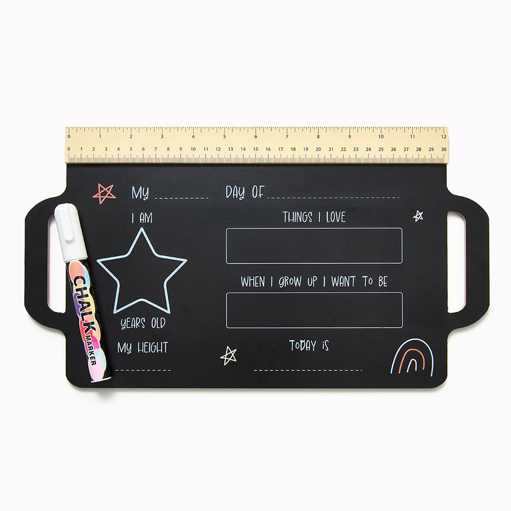 First and Last Day of School Chalkboard