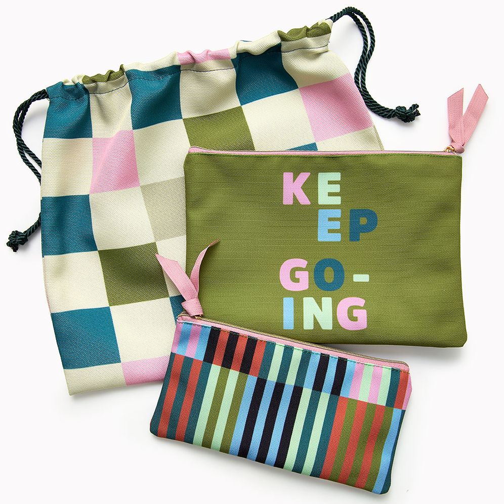 Keep Going Travel Pouches