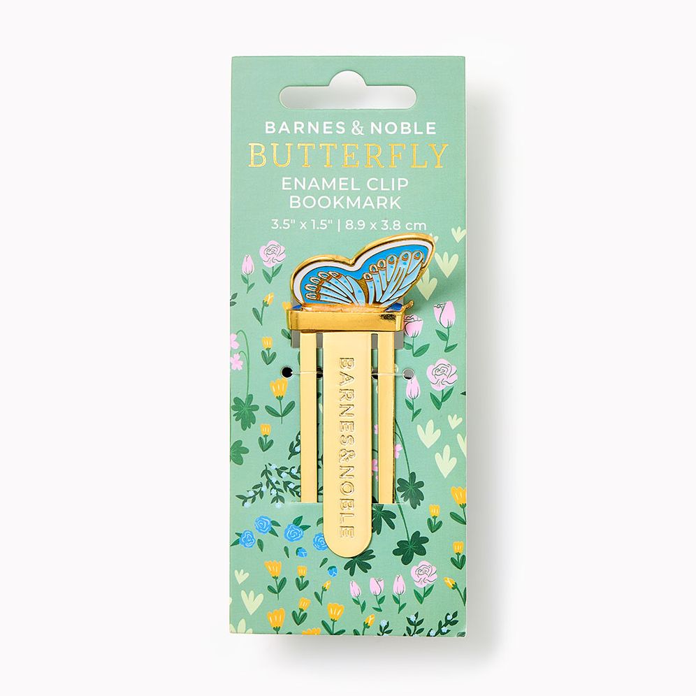 Enamel Butterfly Clip