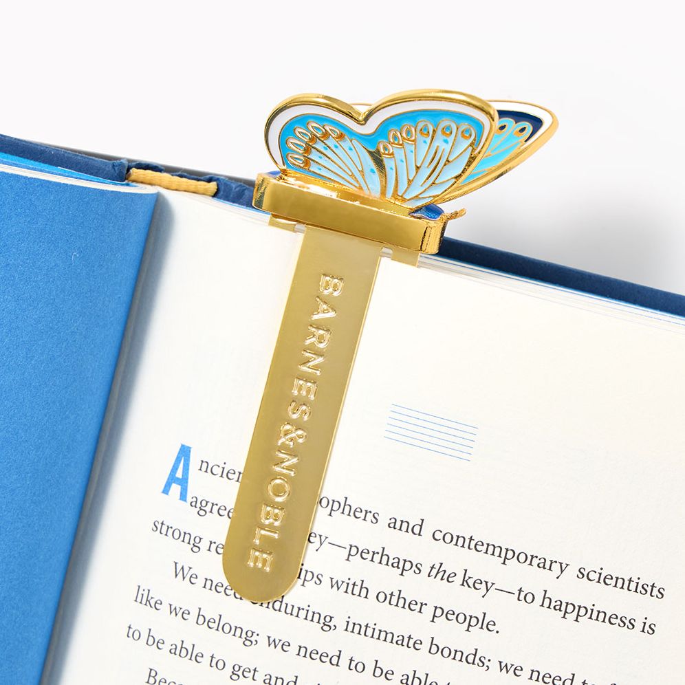 Enamel Butterfly Clip