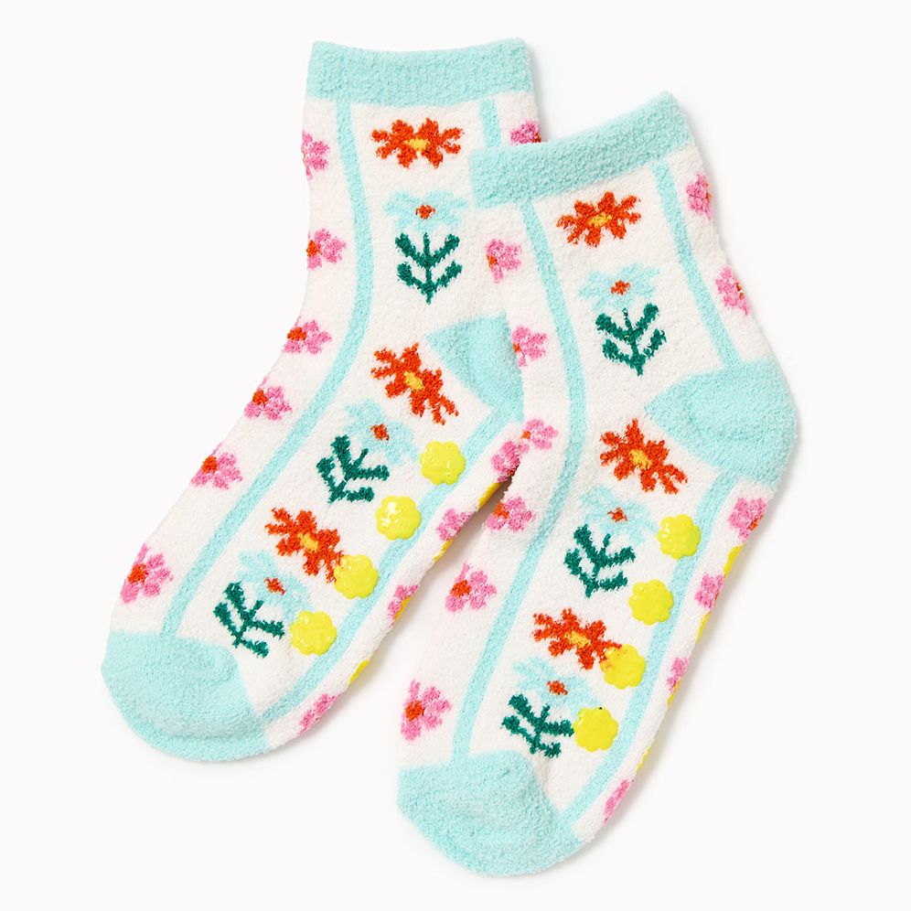 Kids Floral Easter Socks