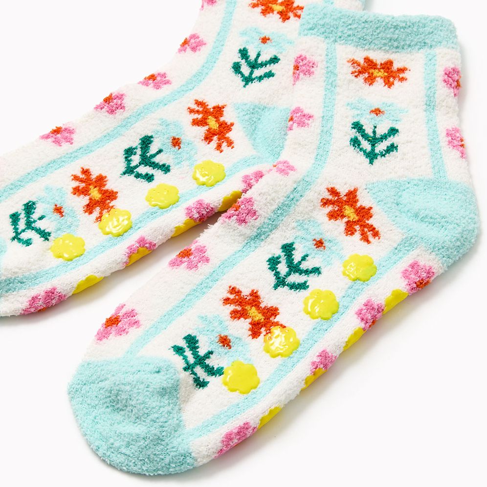 Kids Floral Easter Socks